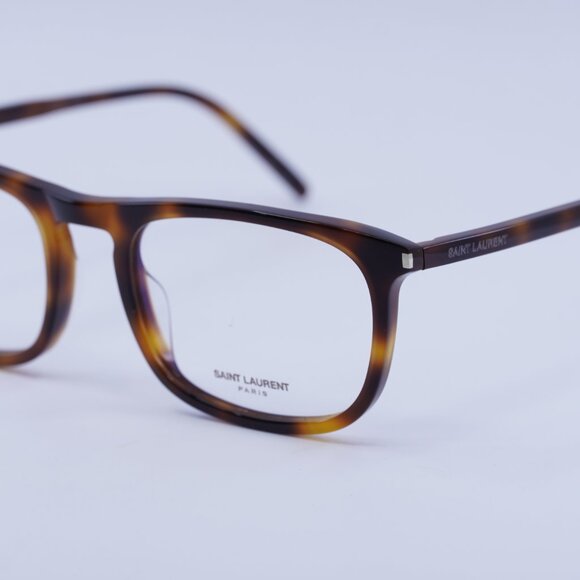 🕶️ New Saint Laurent SL670 002 Eyeglasses - Havana Frame 54mm - Picture 5 of 12